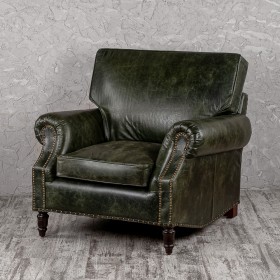 Кресло кожаное Лофт Аристократ (ширина 1070 мм) в Туле - tula.katalogmebeli.com | фото