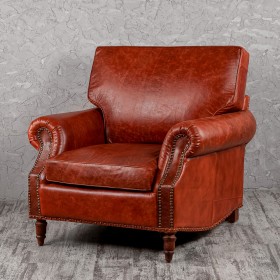 Кресло кожаное Лофт Аристократ (кожа буйвола) в Туле - tula.katalogmebeli.com | фото
