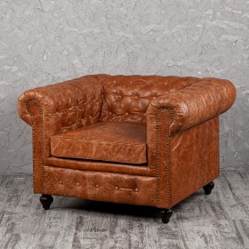 Кресло кожаное Лофт Честер (кожа буйвола) в Туле - tula.katalogmebeli.com | фото