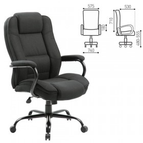Кресло офисное BRABIX Heavy Duty HD-002 (ткань) в Туле - tula.katalogmebeli.com | фото