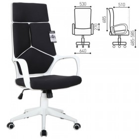 Кресло офисное BRABIX Prime EX-515 (черная ткань) в Туле - tula.katalogmebeli.com | фото