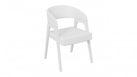 Кресло «Техас 1» (Белый матовый/Экокожа Белый №66) в Туле - tula.katalogmebeli.com | фото