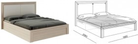 Кровать 1,6 Глэдис (М32) с подъемным механизмом Распродажа в Туле - tula.katalogmebeli.com | фото 2