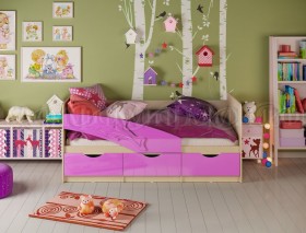 Кровать детская 1,8м Дельфин (Сиреневый металлик) в Туле - tula.katalogmebeli.com | фото