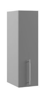 Квадро П 200 шкаф верхний (Железо/корпус Серый) в Туле - tula.katalogmebeli.com | фото