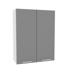 Квадро ВП 700 шкаф верхний высокий (Персик софт/корпус Серый) в Туле - tula.katalogmebeli.com | фото