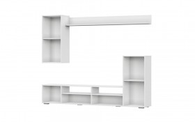 Мебель для гостиной МГС 4 (Белый/Цемент светлый) в Туле - tula.katalogmebeli.com | фото 5