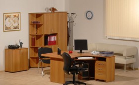 Мебель для персонала Рубин 42 Светлый миланский орех в Туле - tula.katalogmebeli.com | фото 2