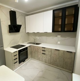 Модульная кухня Норд 1,6 м (Софт даймонд/Камень беж/Белый) в Туле - tula.katalogmebeli.com | фото 25