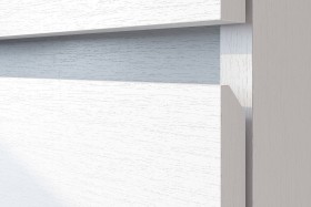 Модульная система "Токио" Тумба прикроватная Белый текстурный / Белый текстурный в Туле - tula.katalogmebeli.com | фото 4