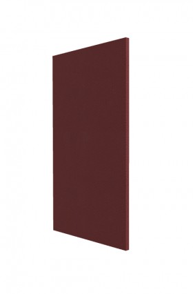 Панель торцевая СТ 400 Квадро (для шкафа торцевого нижнего) Красная кожа в Туле - tula.katalogmebeli.com | фото
