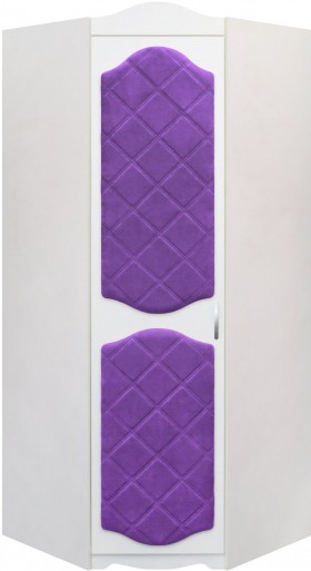 Шкаф угловой Иллюзия 32 Фиолетовый в Туле - tula.katalogmebeli.com | фото