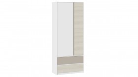 Шкаф для одежды комбинированный «Сканди» Дуб Гарден/Белый/Глиняный серый в Туле - tula.katalogmebeli.com | фото