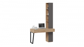 Стол письменный со шкафом комбинированным (настольным) «Порто» в Туле - tula.katalogmebeli.com | фото