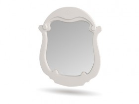 Зеркало настенное Мария (Белый глянец) в Туле - tula.katalogmebeli.com | фото